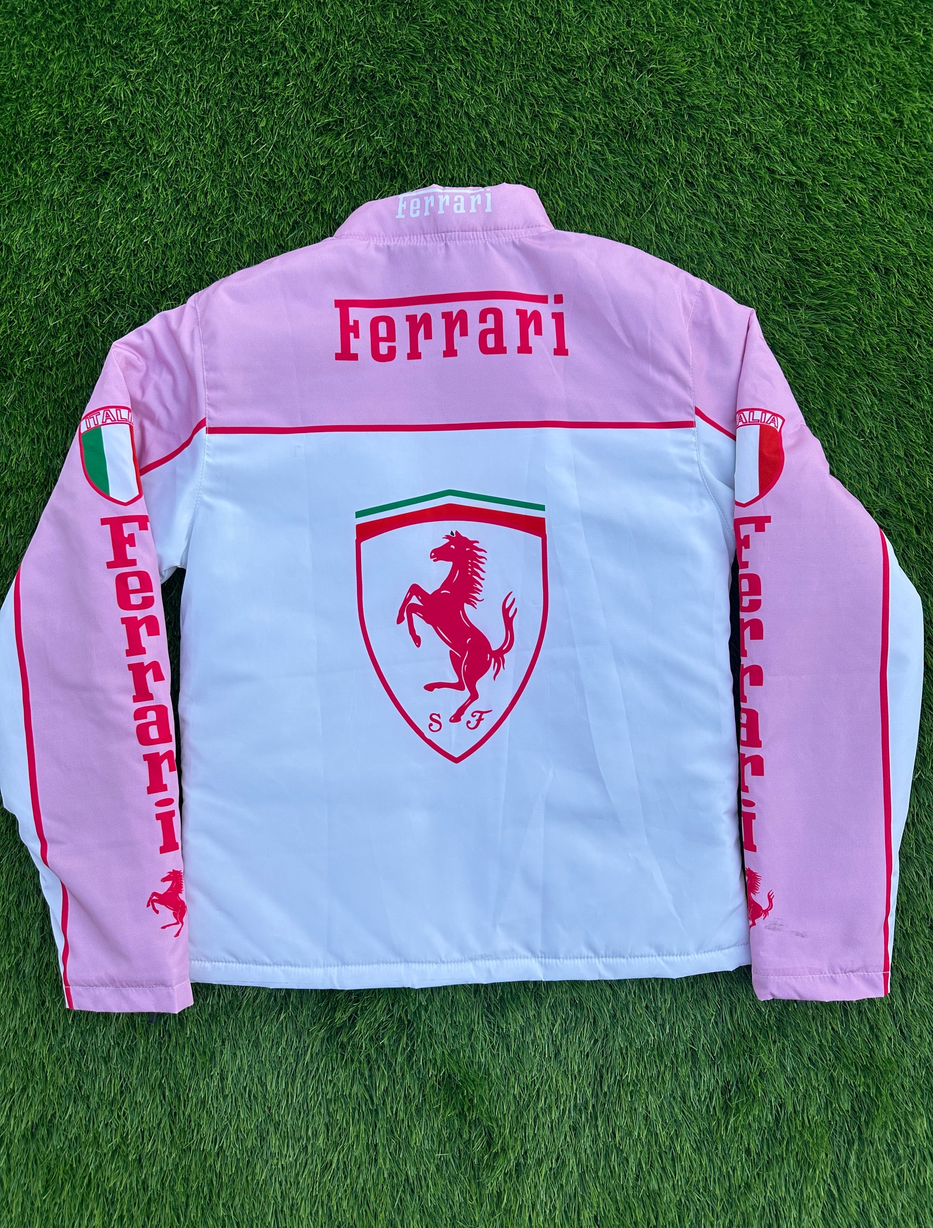 Pink Ferrari Formula Jacket parachute