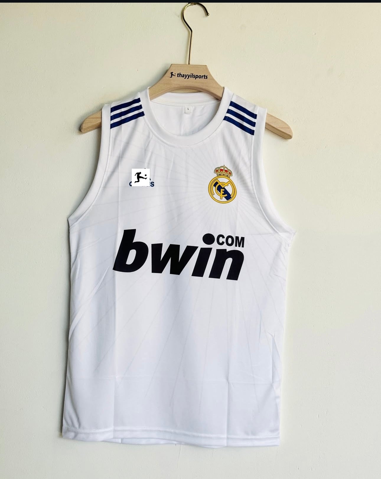 Realmadrid White vest jersey